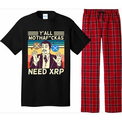 YAll Motha Fuckas Need Xrp Funny Crypto Currency Pajama Set