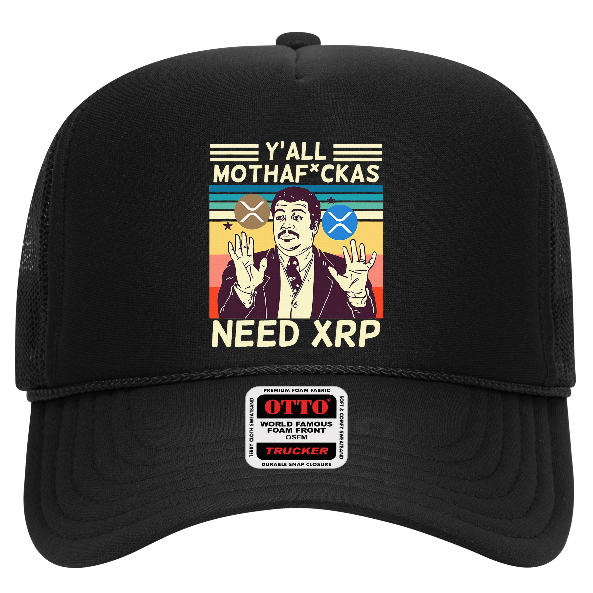 YAll Motha Fuckas Need Xrp Funny Crypto Currency Hat