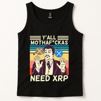 YAll Motha Fuckas Need Xrp Funny Crypto Currency Tank Top