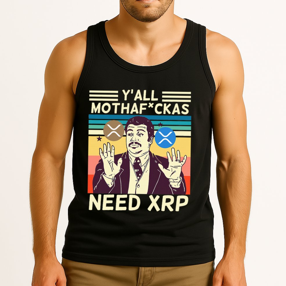 YAll Motha Fuckas Need Xrp Funny Crypto Currency Tank Top