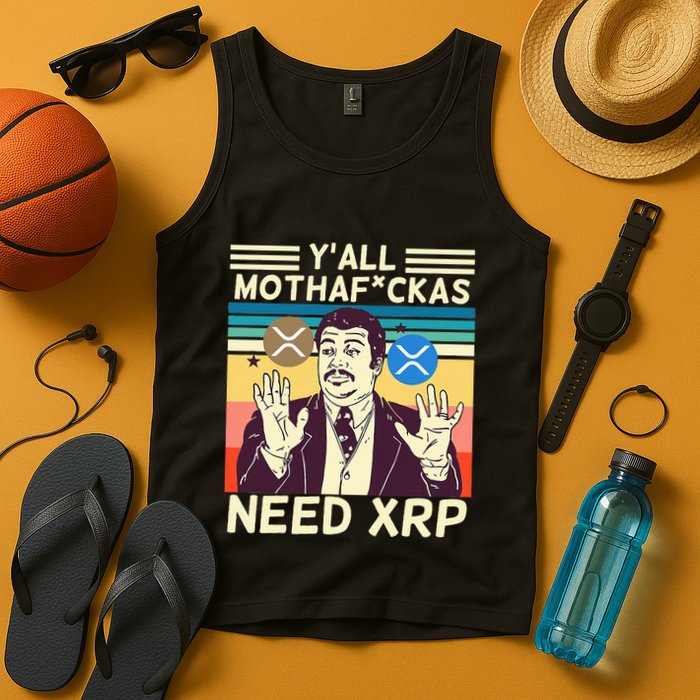 YAll Motha Fuckas Need Xrp Funny Crypto Currency Tank Top