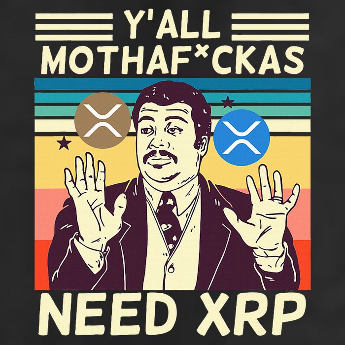 YAll Motha Fuckas Need Xrp Funny Crypto Currency Golf Towel
