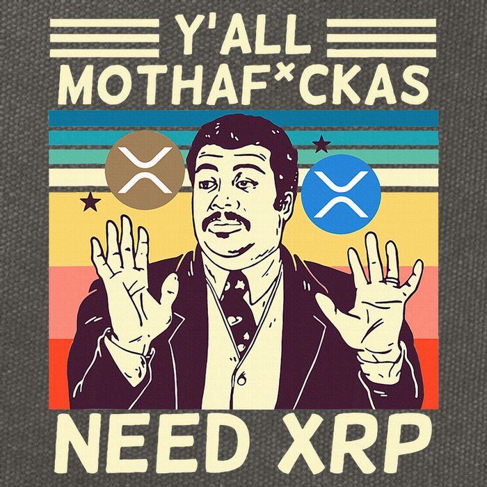 YAll Motha Fuckas Need Xrp Funny Crypto Currency Cotton Canvas Backpack