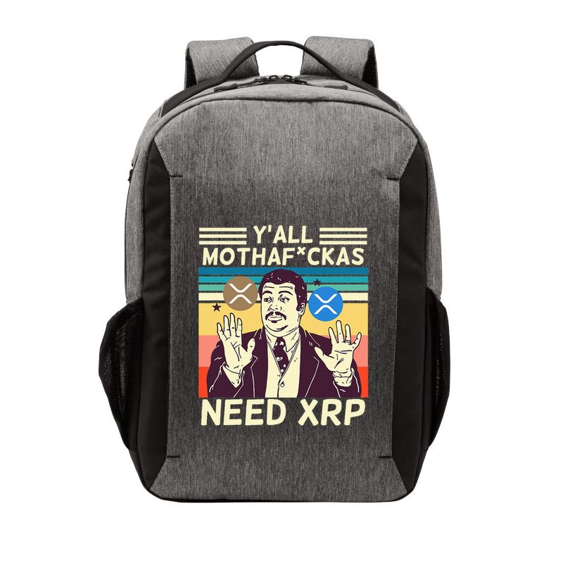YAll Motha Fuckas Need Xrp Funny Crypto Currency Vector Backpack