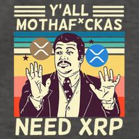 YAll Motha Fuckas Need Xrp Funny Crypto Currency Vector Backpack