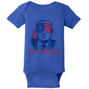 You Missed Funny 2024 Cool Gift Baby Bodysuit