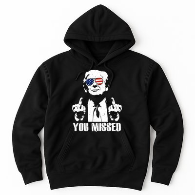 You Missed Finger Trump 2024 Take America Back Pennsylvania Rally Hoodie