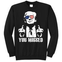 You Missed Finger Trump 2024 Take America Back Pennsylvania Rally Sweatshirt