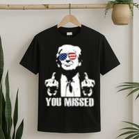 You Missed Finger Trump 2024 Take America Back Pennsylvania Rally T-Shirt