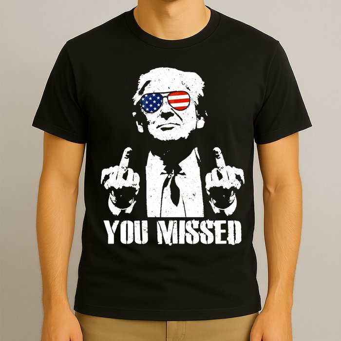 You Missed Finger Trump 2024 Take America Back Pennsylvania Rally T-Shirt