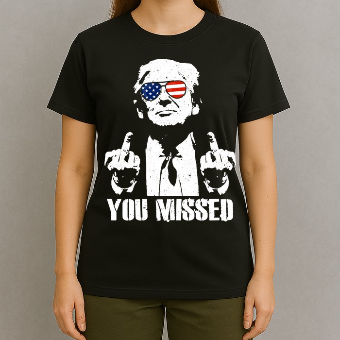 You Missed Finger Trump 2024 Take America Back Pennsylvania Rally T-Shirt