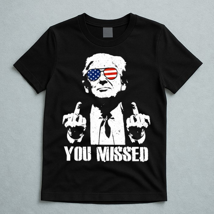 You Missed Finger Trump 2024 Take America Back Pennsylvania Rally T-Shirt