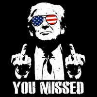 You Missed Finger Trump 2024 Take America Back Pennsylvania Rally T-Shirt