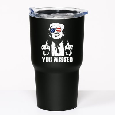 You Missed Finger Trump 2024 Take America Back Pennsylvania Rally Tumbler