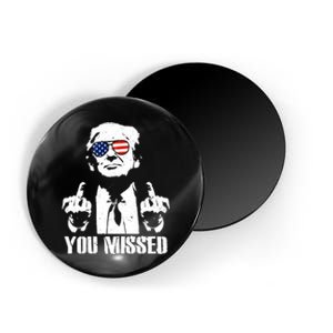 You Missed Finger Trump 2024 Take America Back Pennsylvania Rally Magnet