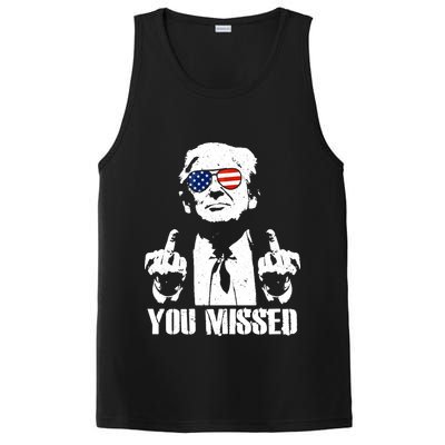 You Missed Finger Trump 2024 Take America Back Pennsylvania Rally PosiCharge Competitor Tank