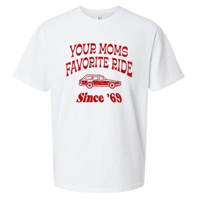 Your Moms Favorite Ride Since 69 Sueded Cloud Jersey T-Shirt