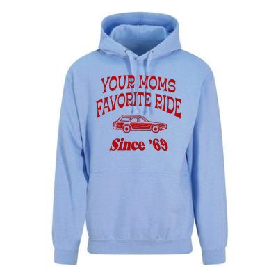 Your Moms Favorite Ride Since 69 Unisex Surf Hoodie