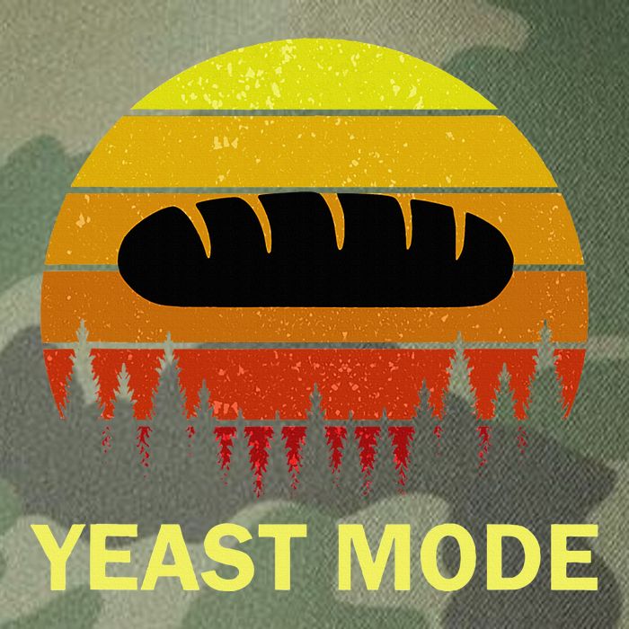 Yeast Mode Funny Bread Maker Pun Quote For Baking Bakers Legacy Tie Dye Trucker Hat