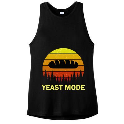 Yeast Mode Funny Bread Maker Pun Quote For Baking Bakers Ladies PosiCharge Tri-Blend Wicking Tank