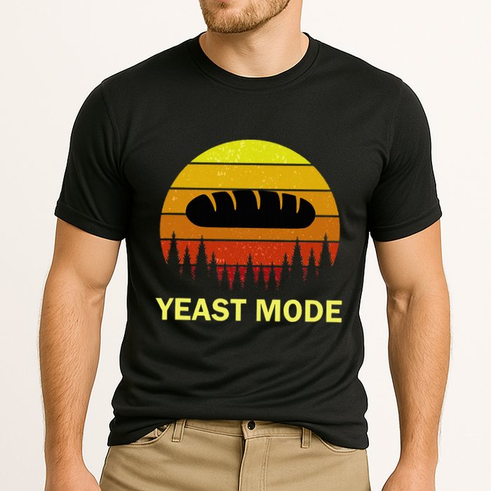 Yeast Mode Funny Bread Maker Pun Quote For Baking Bakers Performance Shirt