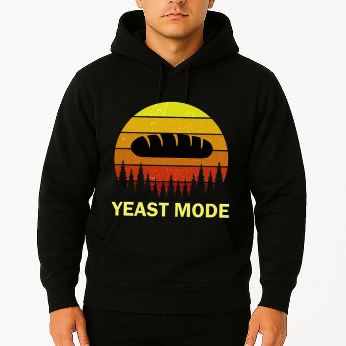 Yeast Mode Funny Bread Maker Pun Quote For Baking Bakers Hoodie
