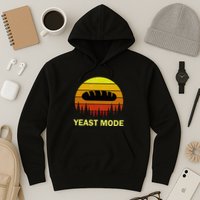 Yeast Mode Funny Bread Maker Pun Quote For Baking Bakers Hoodie