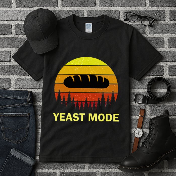 Yeast Mode Funny Bread Maker Pun Quote For Baking Bakers Tall T-Shirt