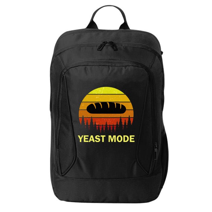 Yeast Mode Funny Bread Maker Pun Quote For Baking Bakers City Backpack