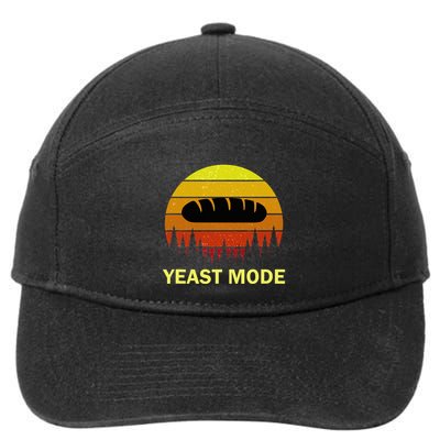 Yeast Mode Funny Bread Maker Pun Quote For Baking Bakers 7-Panel Snapback Hat