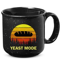 Yeast Mode Funny Bread Maker Pun Quote For Baking Bakers 15oz Campfire Ceramic Mug