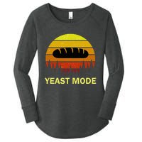 Yeast Mode Funny Bread Maker Pun Quote For Baking Bakers Women's Perfect Tri Tunic Long Sleeve Shirt