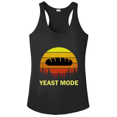 Yeast Mode Funny Bread Maker Pun Quote For Baking Bakers Ladies PosiCharge Competitor Racerback Tank