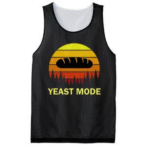 Yeast Mode Funny Bread Maker Pun Quote For Baking Bakers Mesh Reversible Basketball Jersey Tank