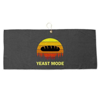 Yeast Mode Funny Bread Maker Pun Quote For Baking Bakers Large Microfiber Waffle Golf Towel