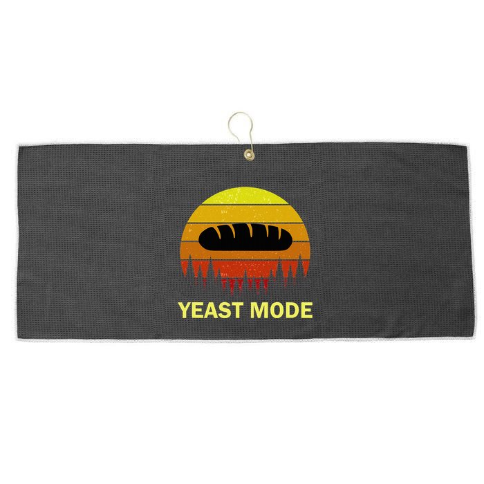 Yeast Mode Funny Bread Maker Pun Quote For Baking Bakers Large Microfiber Waffle Golf Towel
