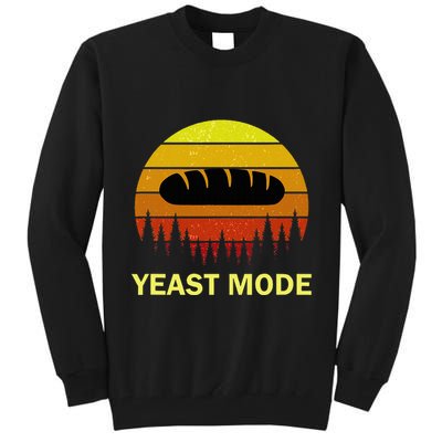 Yeast Mode Funny Bread Maker Pun Quote For Baking Bakers Tall Sweatshirt