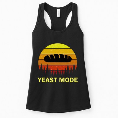 Yeast Mode Funny Bread Maker Pun Quote For Baking Bakers Womens Tank Top