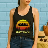 Yeast Mode Funny Bread Maker Pun Quote For Baking Bakers Womens Tank Top