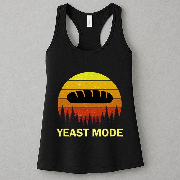 Yeast Mode Funny Bread Maker Pun Quote For Baking Bakers Womens Tank Top