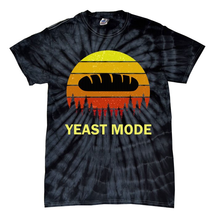 Yeast Mode Funny Bread Maker Pun Quote For Baking Bakers Tie-Dye T-Shirt