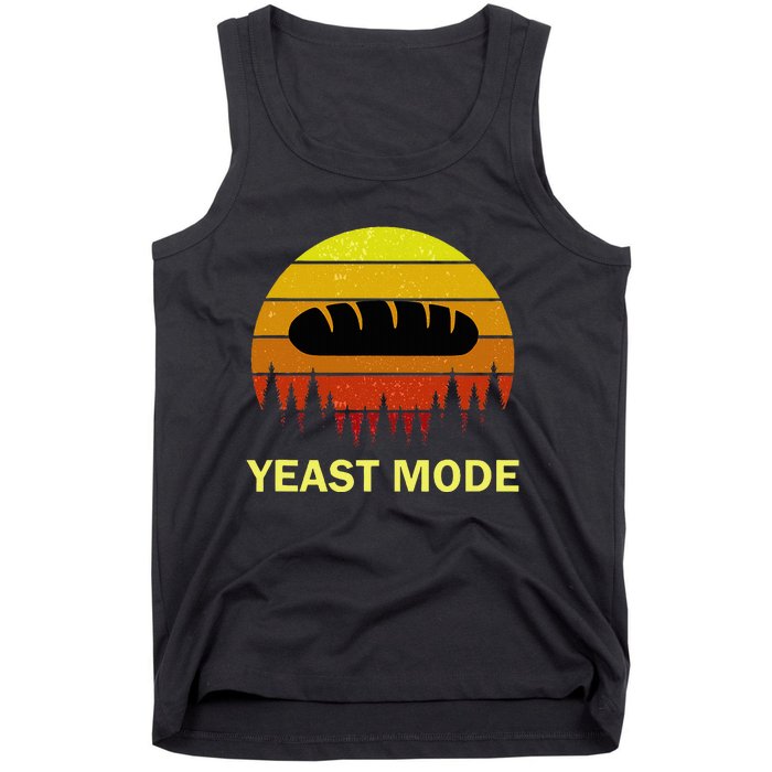 Yeast Mode Funny Bread Maker Pun Quote For Baking Bakers Tank Top