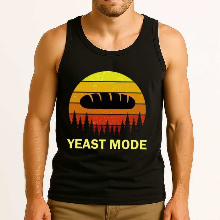 Yeast Mode Funny Bread Maker Pun Quote For Baking Bakers Tank Top