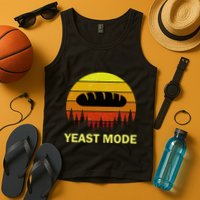 Yeast Mode Funny Bread Maker Pun Quote For Baking Bakers Tank Top