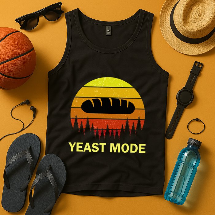 Yeast Mode Funny Bread Maker Pun Quote For Baking Bakers Tank Top