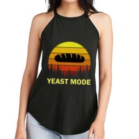 Yeast Mode Funny Bread Maker Pun Quote For Baking Bakers Women's Perfect Tri Rocker Tank