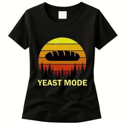 Yeast Mode Funny Bread Maker Pun Quote For Baking Bakers Womens T-Shirt