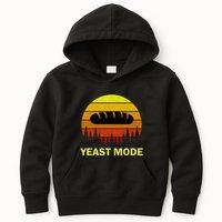 Yeast Mode Funny Bread Maker Pun Quote For Baking Bakers Kids Hoodie
