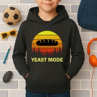 Yeast Mode Funny Bread Maker Pun Quote For Baking Bakers Kids Hoodie