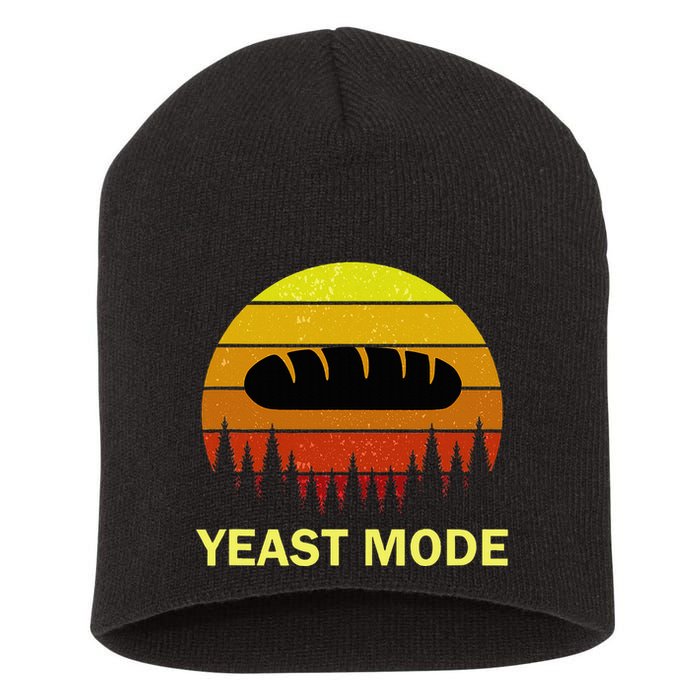 Yeast Mode Funny Bread Maker Pun Quote For Baking Bakers Short Acrylic Beanie